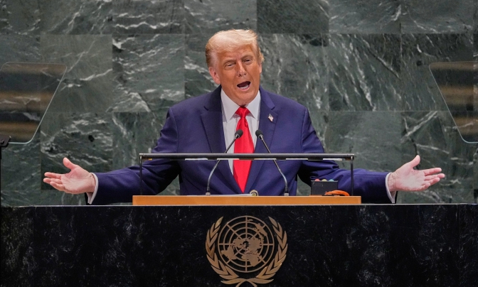 Presiden AS Donald Trump (SinPo.id/ AP)