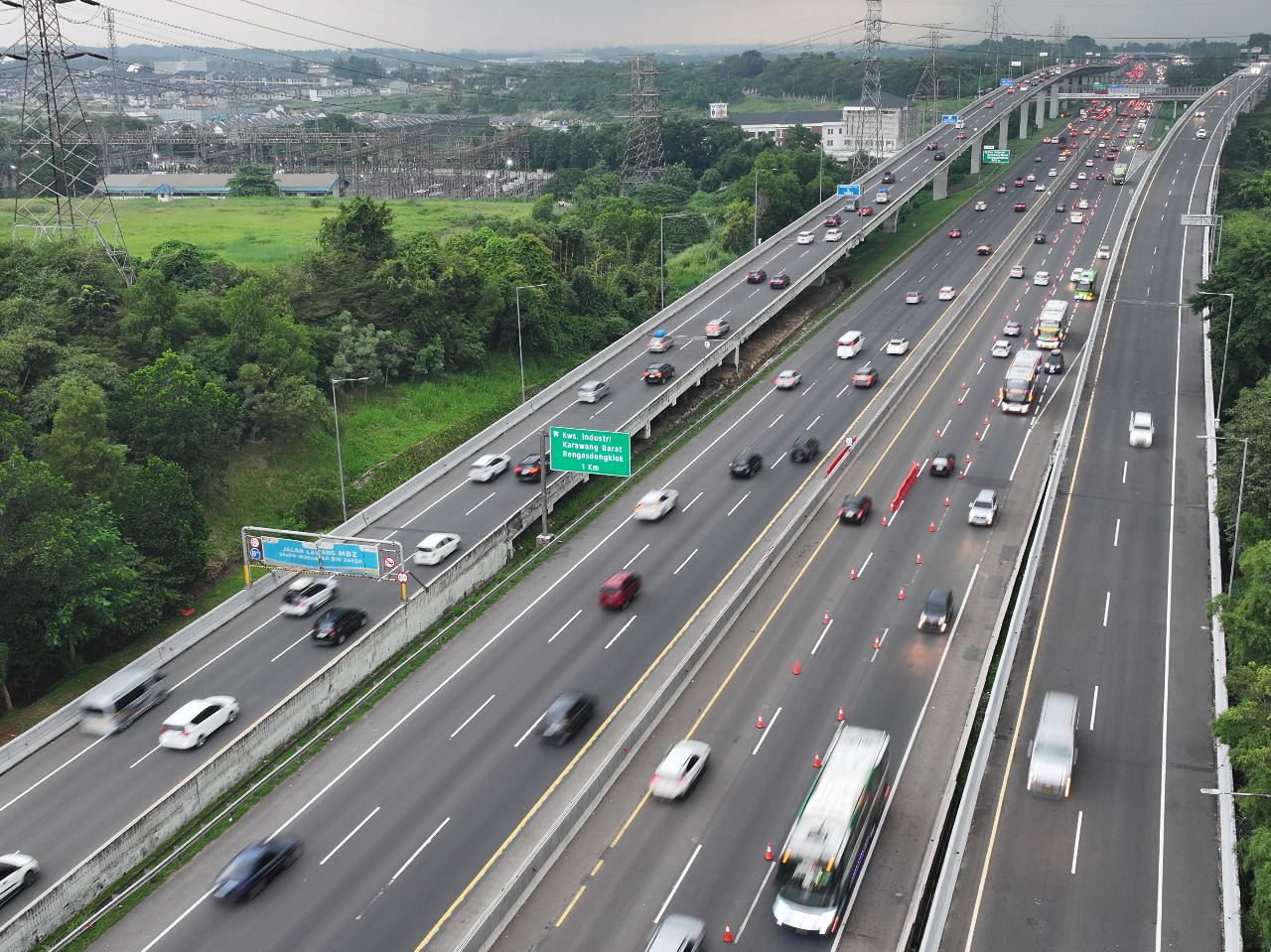 Jalan layang MBZ. (Foto/Jasa Marga).