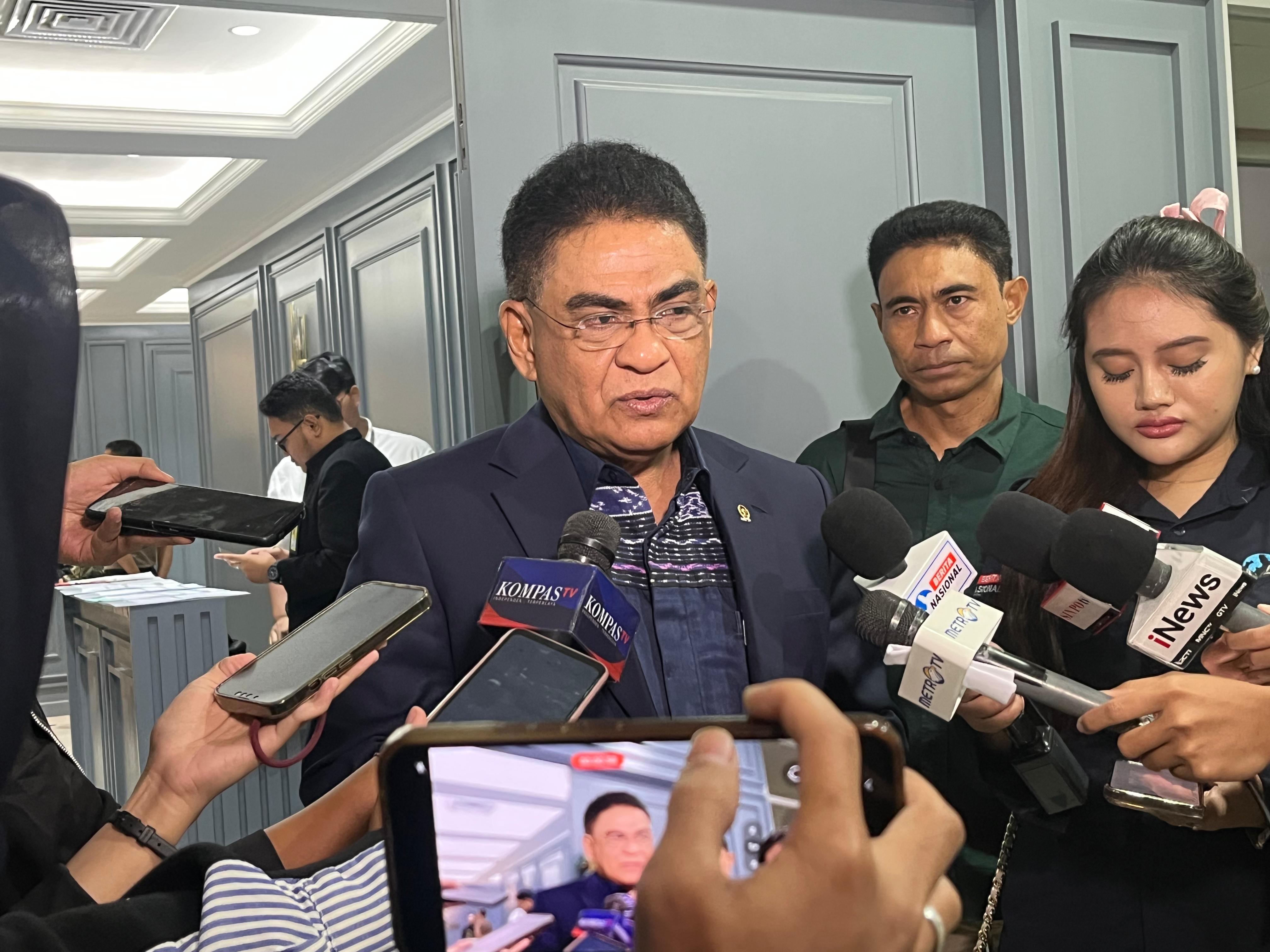 Wakil Ketua Komisi XIII DPR RI Andreas Hugo Pareira. (SinPo.id/Galuh Ratnatika)