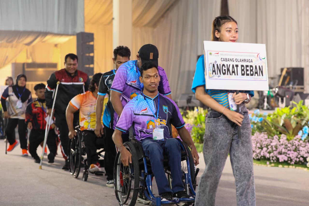 Atlet difabel peserta Kejurprov NPCI Jateng 2025 (Sinpo.id/Tim Media)