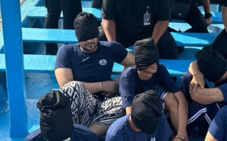 Ammar Zoni saat dipindahkan ke Nusakambangan (SinPo.id/Dok.Ditjenpas)