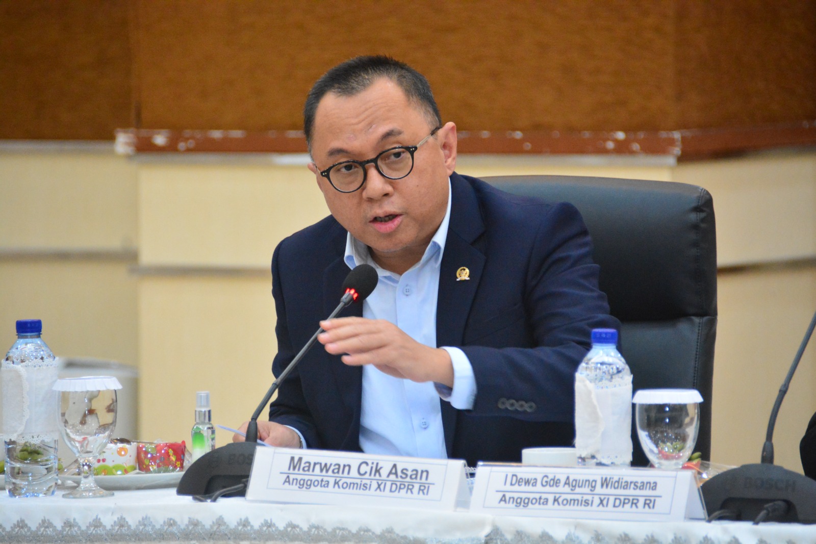 Anggota Komisi XI DPR RI dari Fraksi Partai Demokrat Marwan Cik Asan. (SinPo.id/Istimewa)