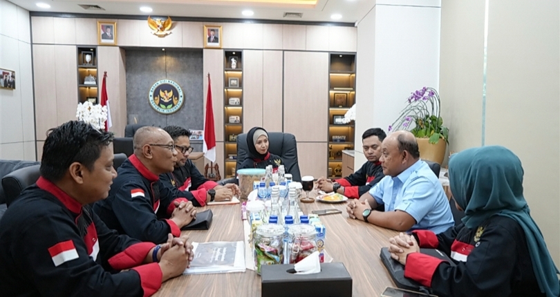 Kepala BGN Dadan Hindayana menerima kedatangan Indonesian Chef Association. (SinPo.id/dok. BGN)