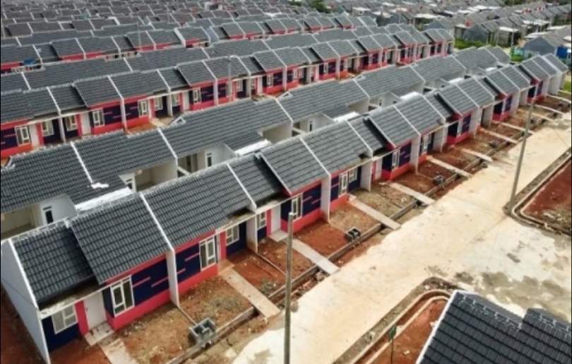 Ilustrasi pembangunan rumah subsidi (SinPo.id/ Dok. PUPR)