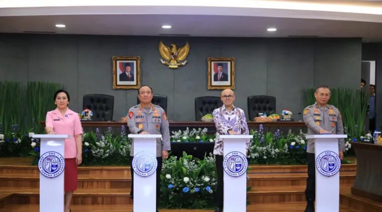 Polri meluncurkan SPMB SMA Kemala Taruna Bhayangkara tahun ajaran 2026/2027 (SinPo.id/ Dok. Polri)