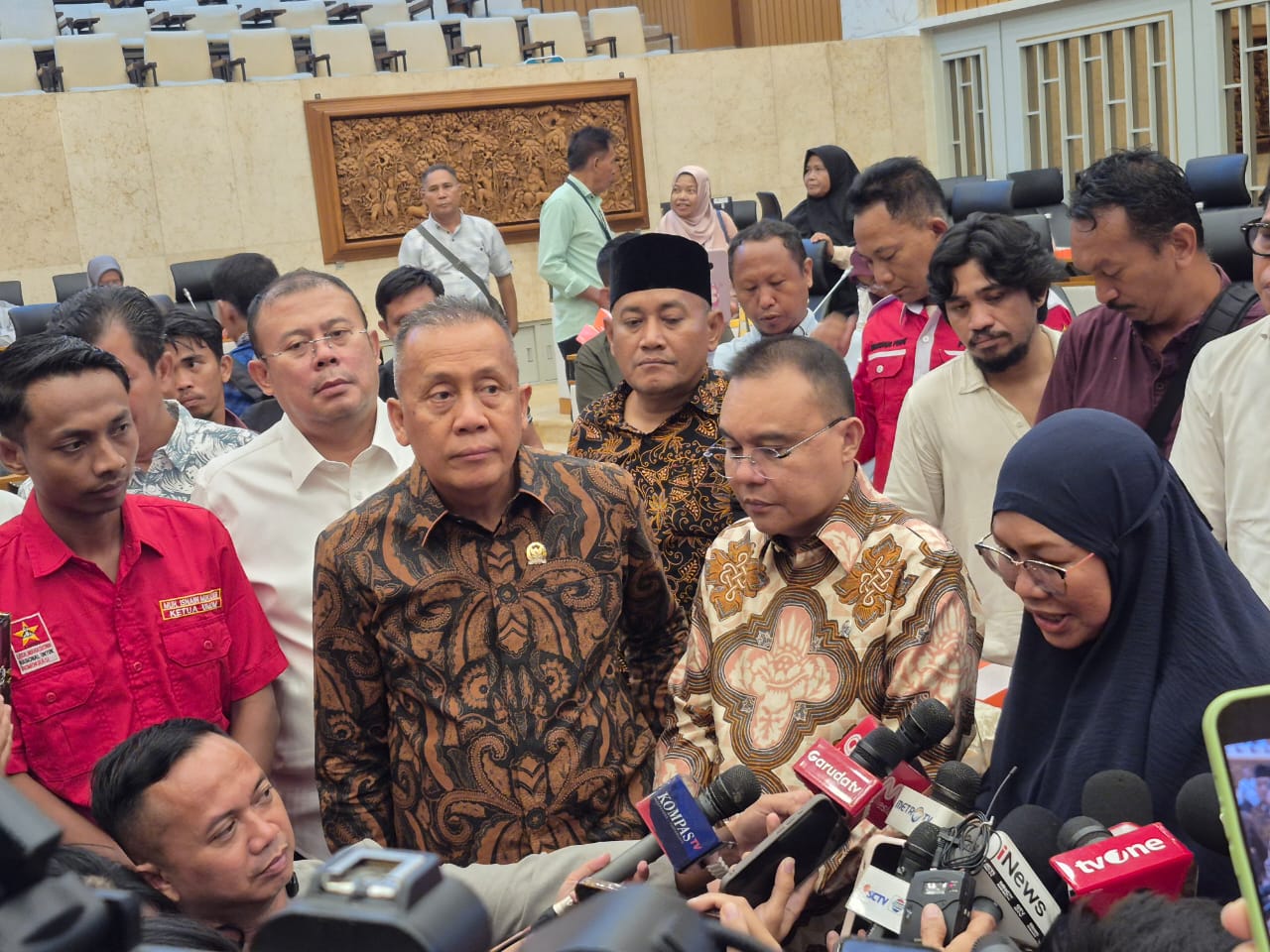 Wakil Ketua DPR RI Dasco (SinPo.id/ Galuh Ratnatika)