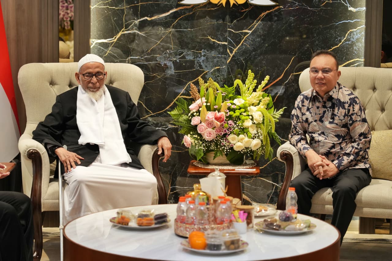 Dasco Terima Kunjungan Abu Bakar Ba'asyir, Bahas Isu Kebangsaan (SinPo.id/Tim media)