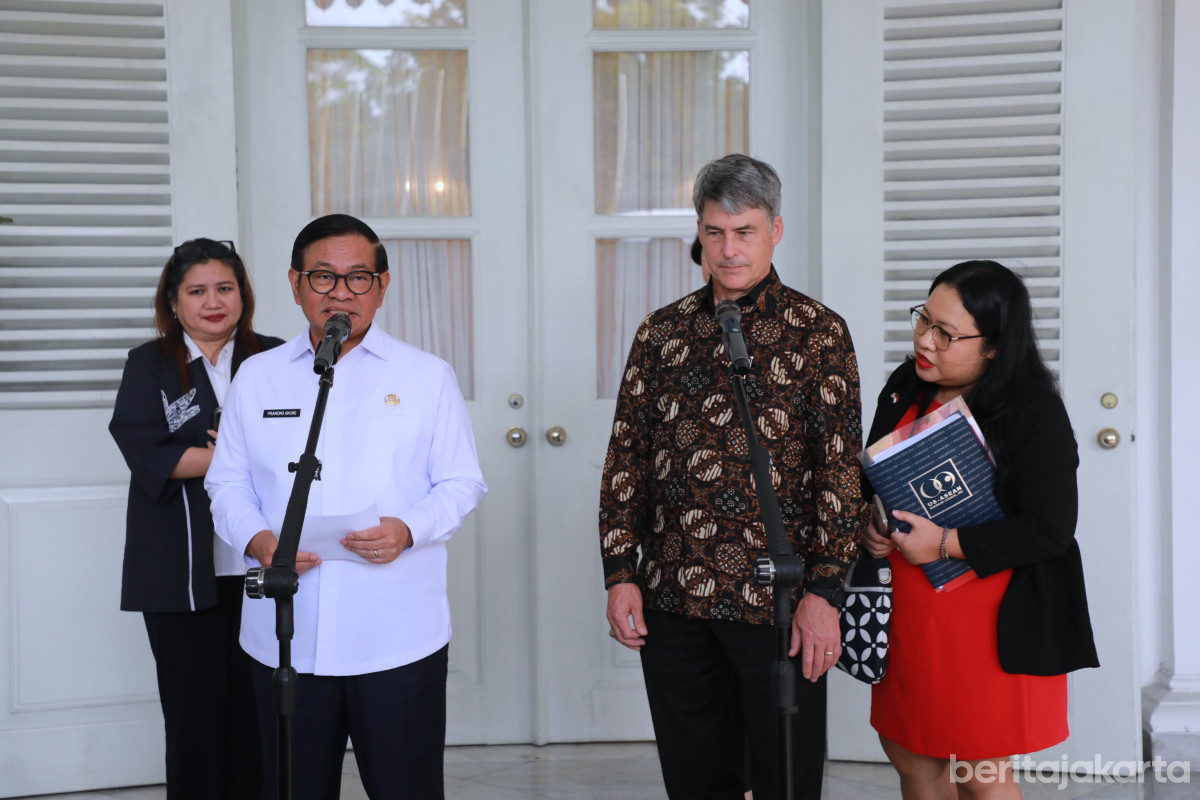 Pramono Terima Delegasi Bisnis AS, Bahas Penguatan Investasi (SinPo.id/Beritajakarta)