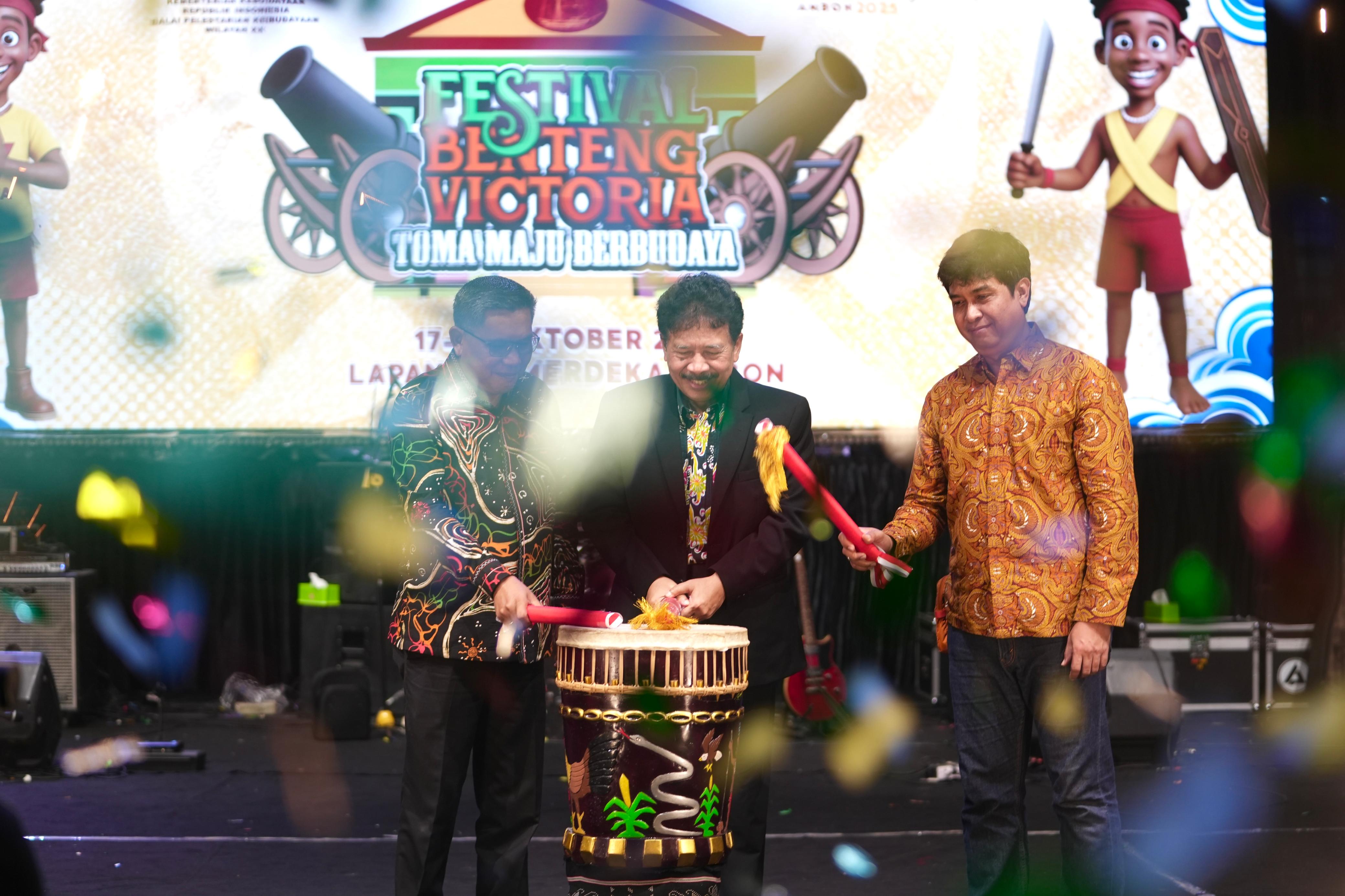 Kepala BPIP Yudian Wahyudi di acara Festival Benteng Victoria (Sinpo.id/Tim Media)