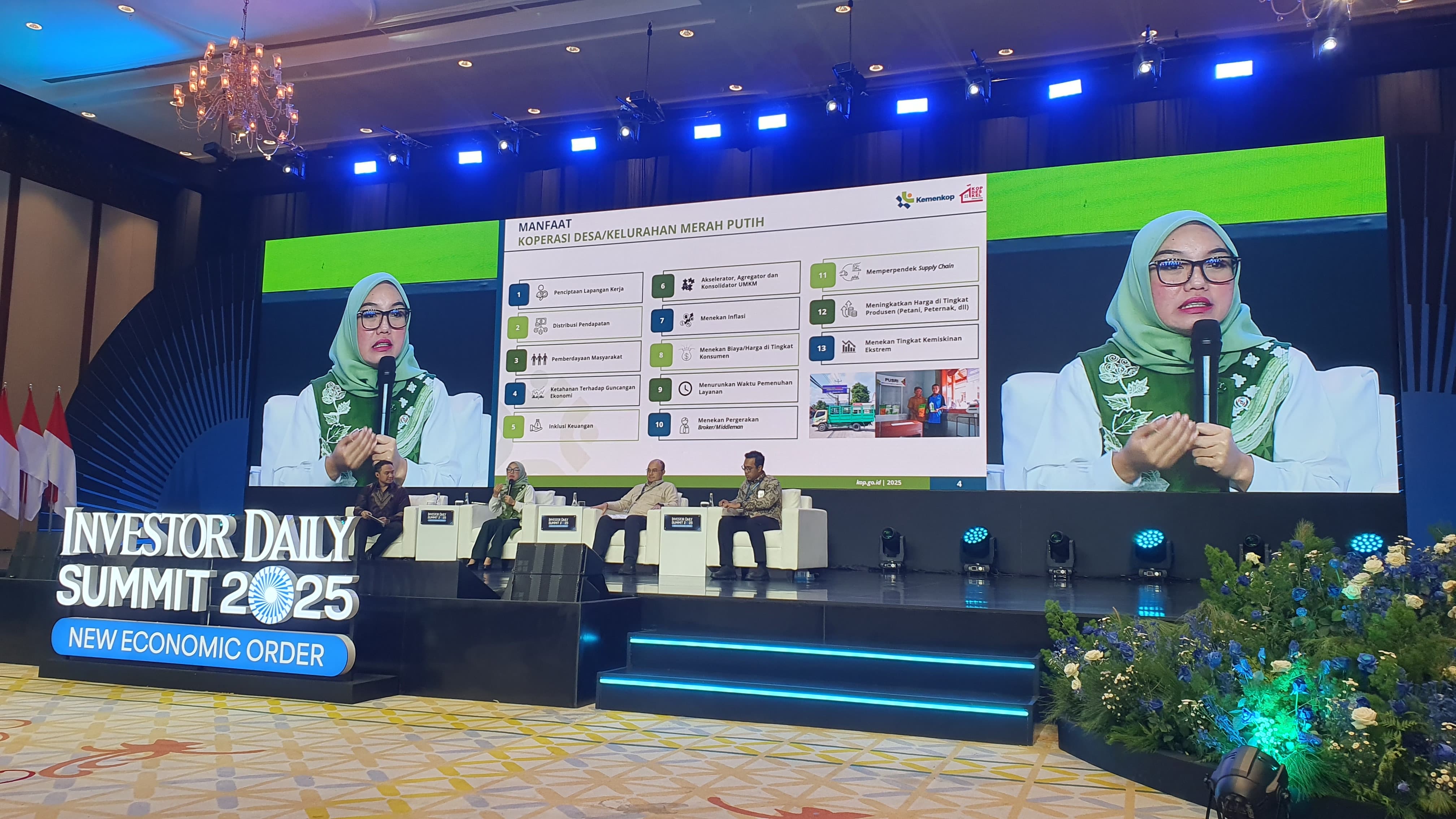 Investor Daily Summit 2025 (SinPo.id/ Dok. Kemenkop)