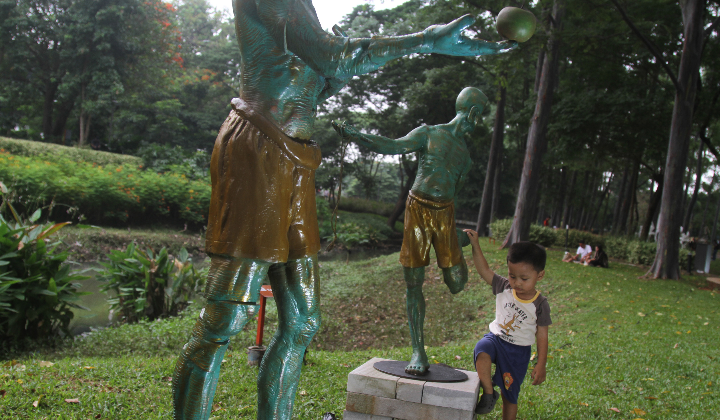 Pameran Jakarta Artmosphere 2025. (Agus Priatna/SinPo.id)