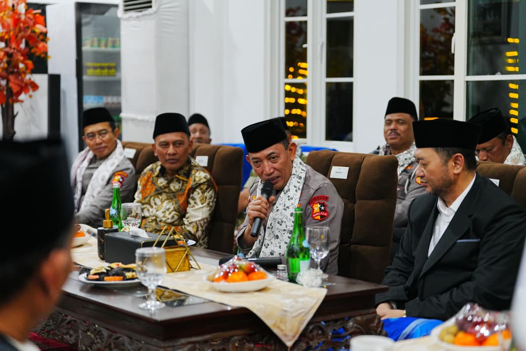 Kapolri Jenderal Listyo Sigit Prabowo saat silaturrahmi di Jatim (SinPo.id/Dok.Polri)