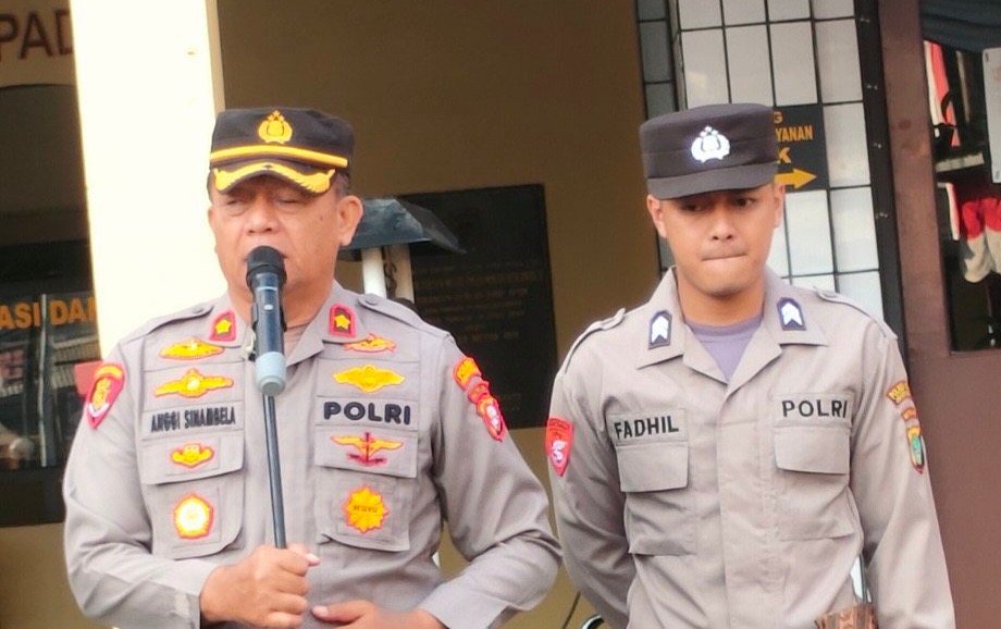Kapolsek Pasar Minggu, Kompol Anggi Sinambela (SinPo.id/Dok.Polsek Pasar Minggu)