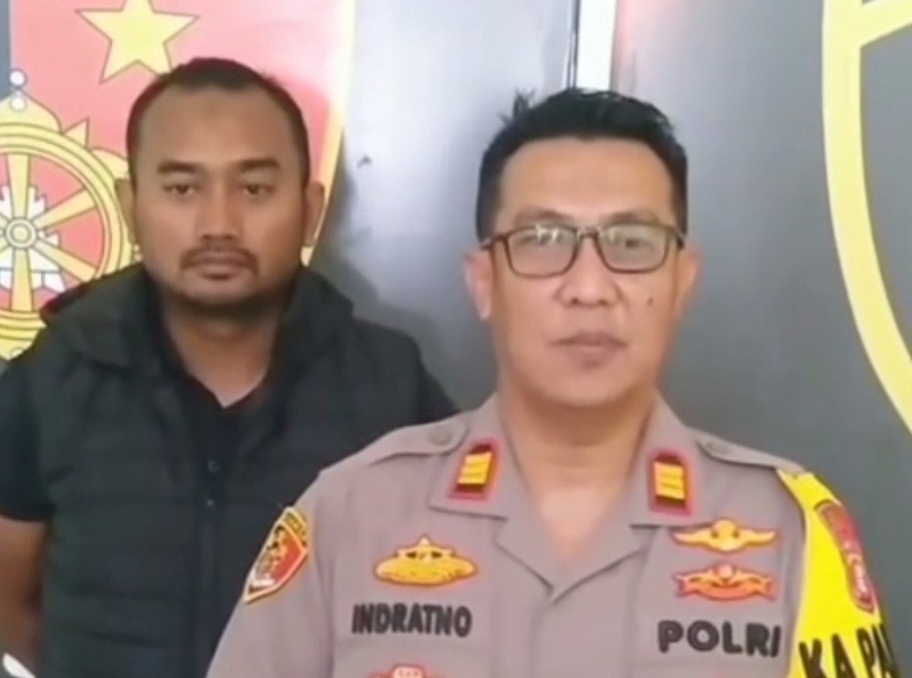 Kapolsek Sukatani AKP Indratno (SinPo.id/Dok.Instagram)