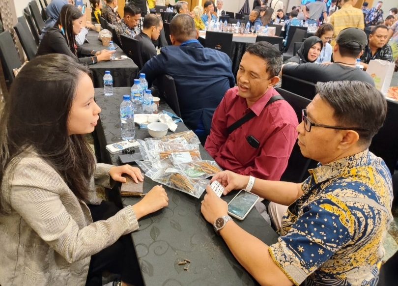 KDEI Taipei memfasilitasi UMKM menjajaki business matching dengan buyer Taiwan (SinPo.id/ Dok. Kemendag)