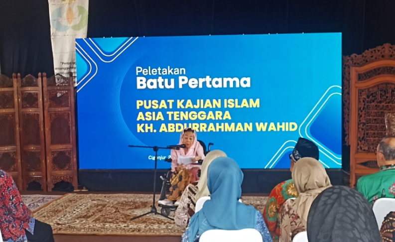Sinta Nuriyah Abdurahman Wahid (SinPo.id/ Sigit Nuryadin)