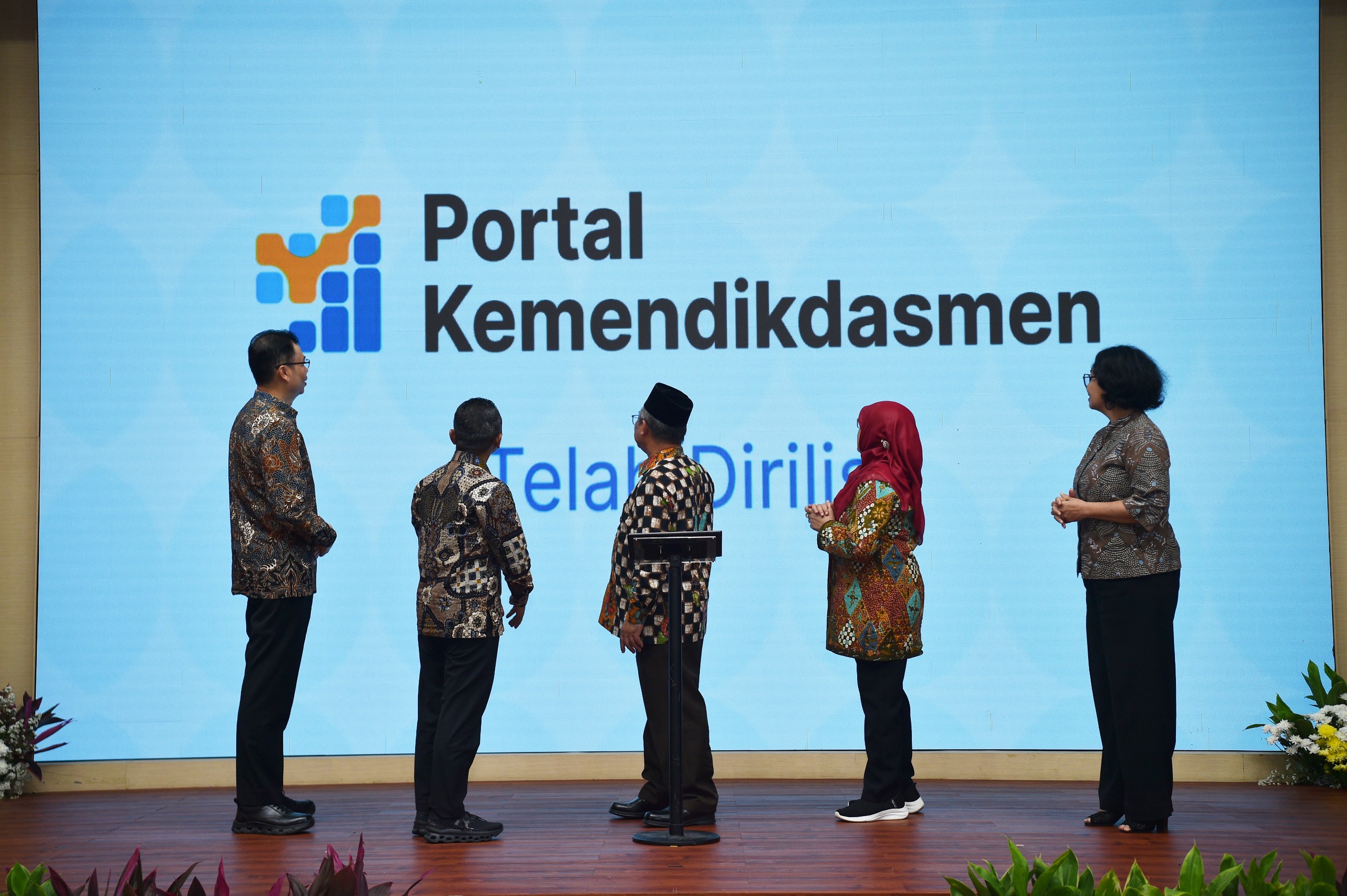Kemendikdasmen Resmikan Portal Alfa (SinPo.id/Kemendikdasmen)