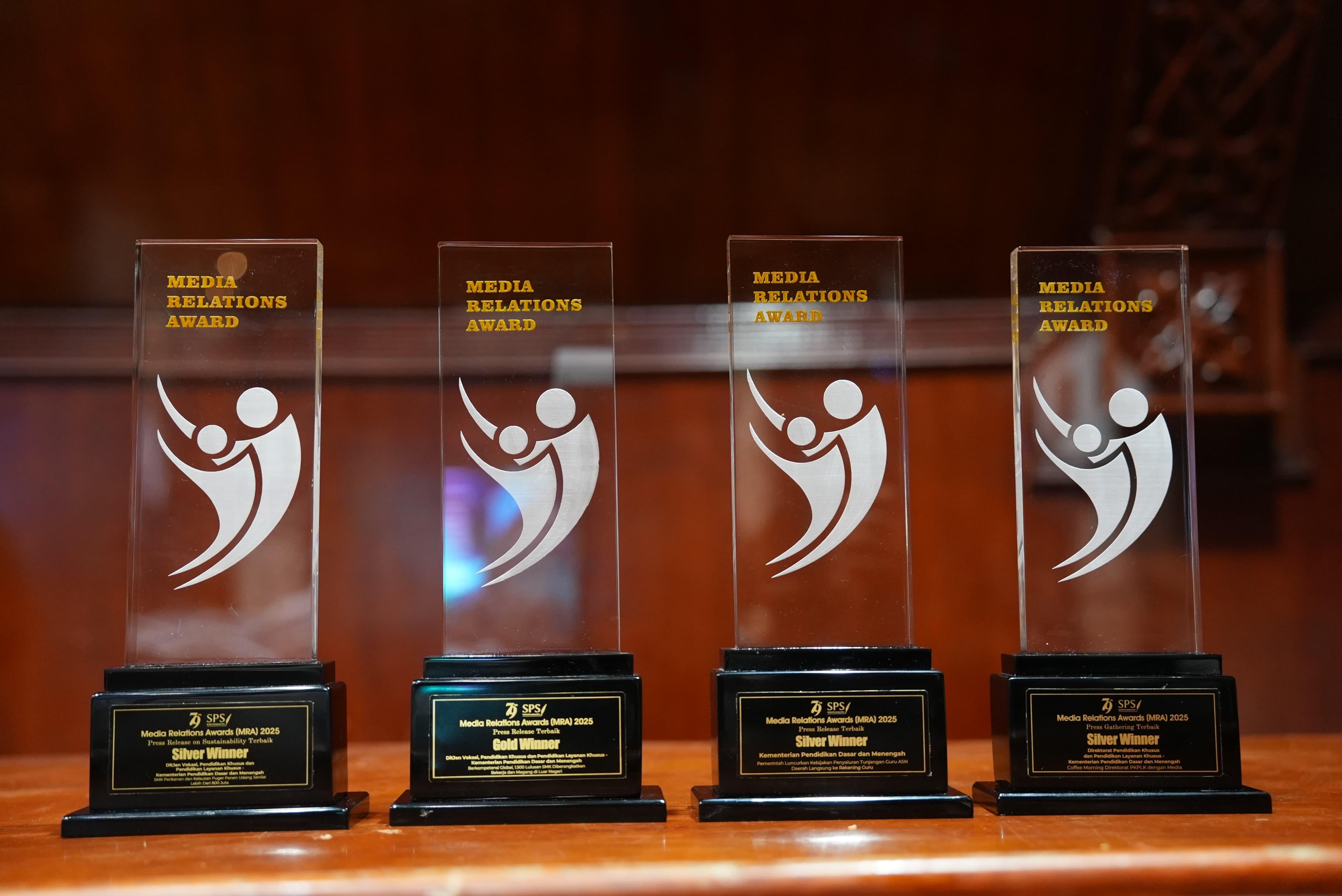 Kemendikdasmen Sabet Empat Penghargaan dalam Anugerah SPS 2025 (SinPo.id/Kemendikdasmen)