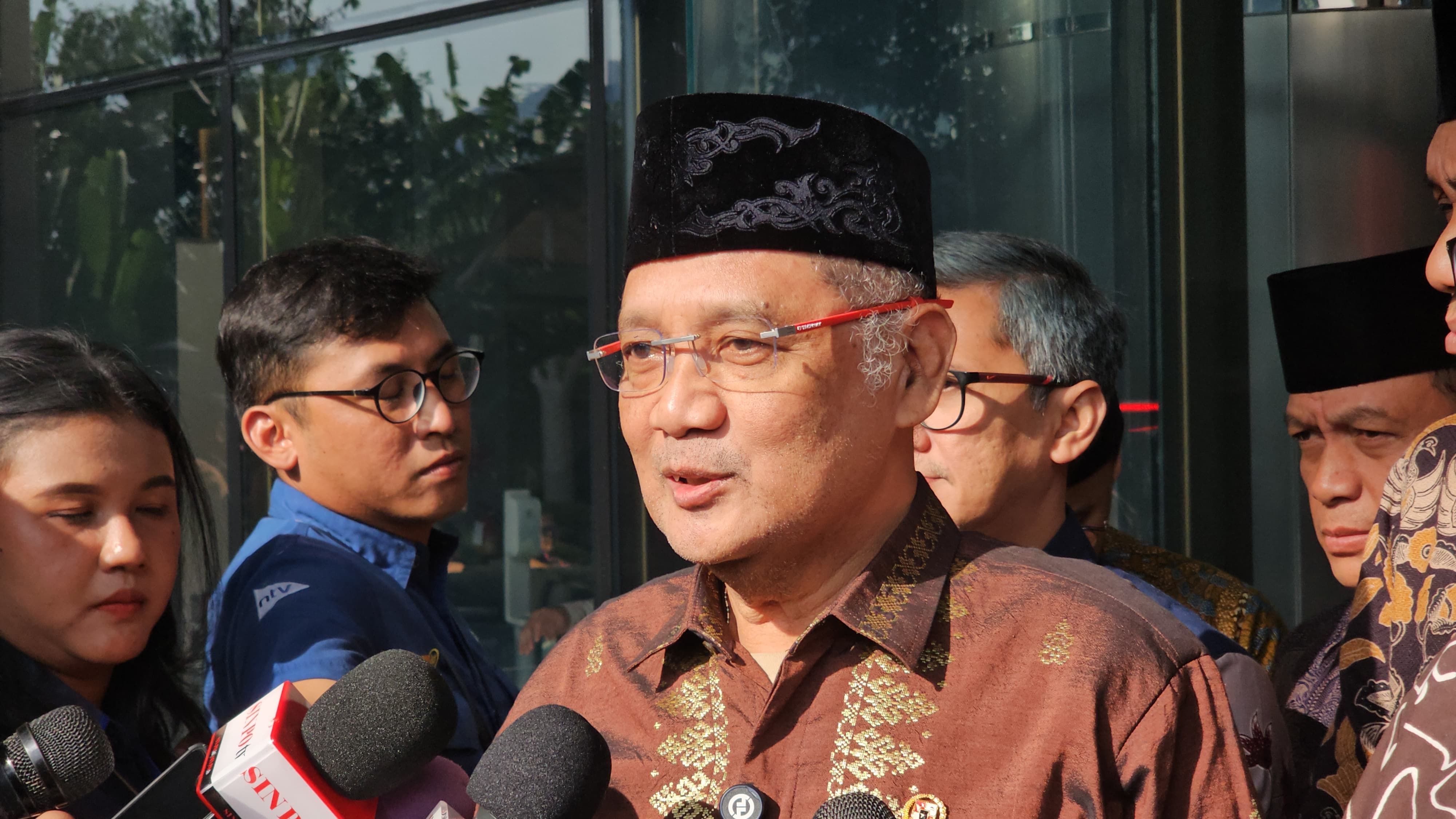 Menteri Haji dan Umrah Mochamad Irfan (SinPo.id/ David)