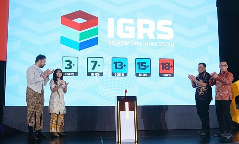 Menkomdigi RI Meutya Hafid luncurkan sistem rating gim nasional (SinPo.id/ Dok. Komdigi)