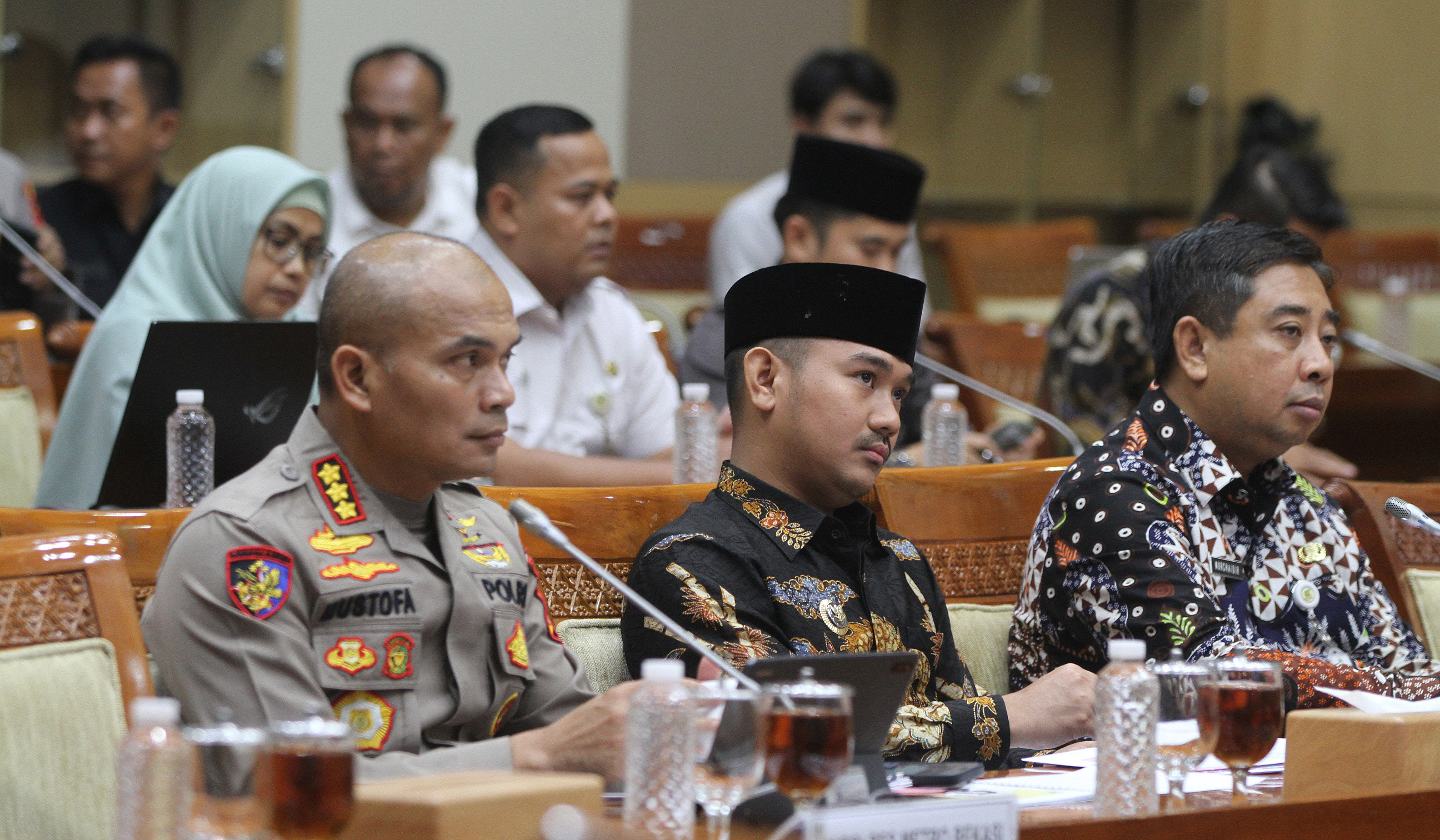 RDP Komisi III. (Agus Priatna/SinPo.id)