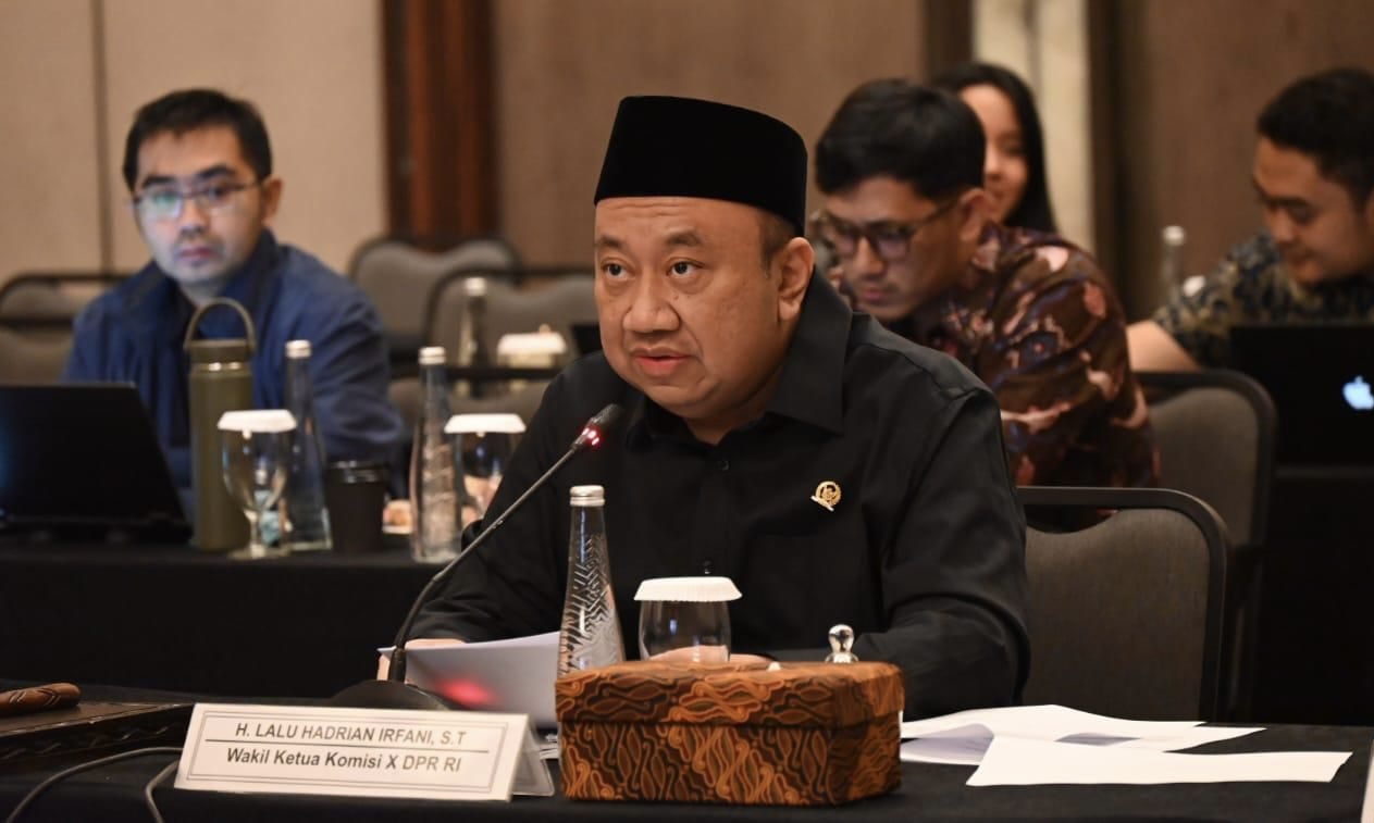 Wakil Ketua Komisi X DPR RI Lalu Hadrian Irfani. Istimewa