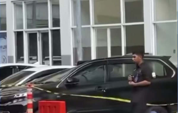 Lokasi lansia di Jakut bunuh diri (SinPo.id/Tangkapan layar)