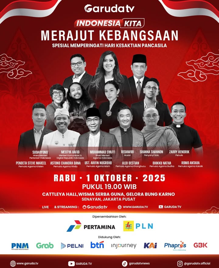 Program Indonesia Kita Spesial Garuda TV (SinPo.id/ Instagram)