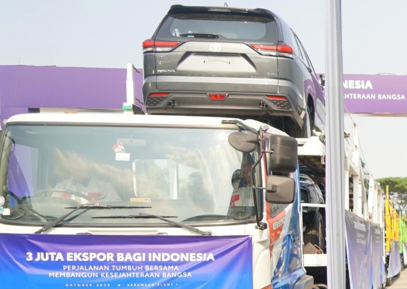 Ilustrasi RI ekspor 3 juta unit kendaraan Toyota. (SinPo.id/dok. Kemenperin)