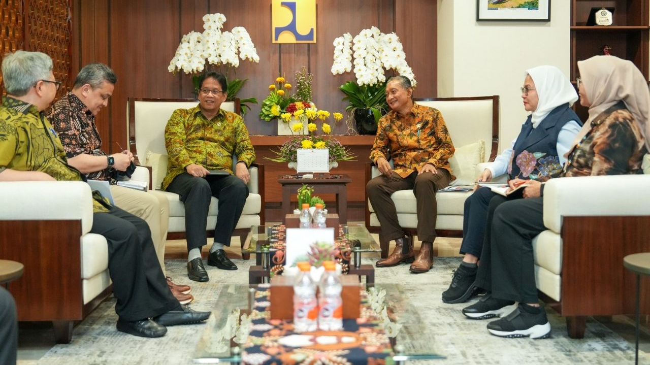 Menteri PU Dody Hanggodo dan Menkeu Purbaya Yudhi Sadewa. (SinPo.id/dok. KemenPU)