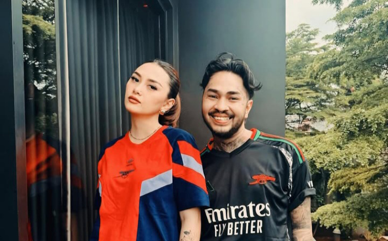 Onadio Leonardo atau Onad dan istrinya Beby Prisilia (SinPo.id/Instagram)