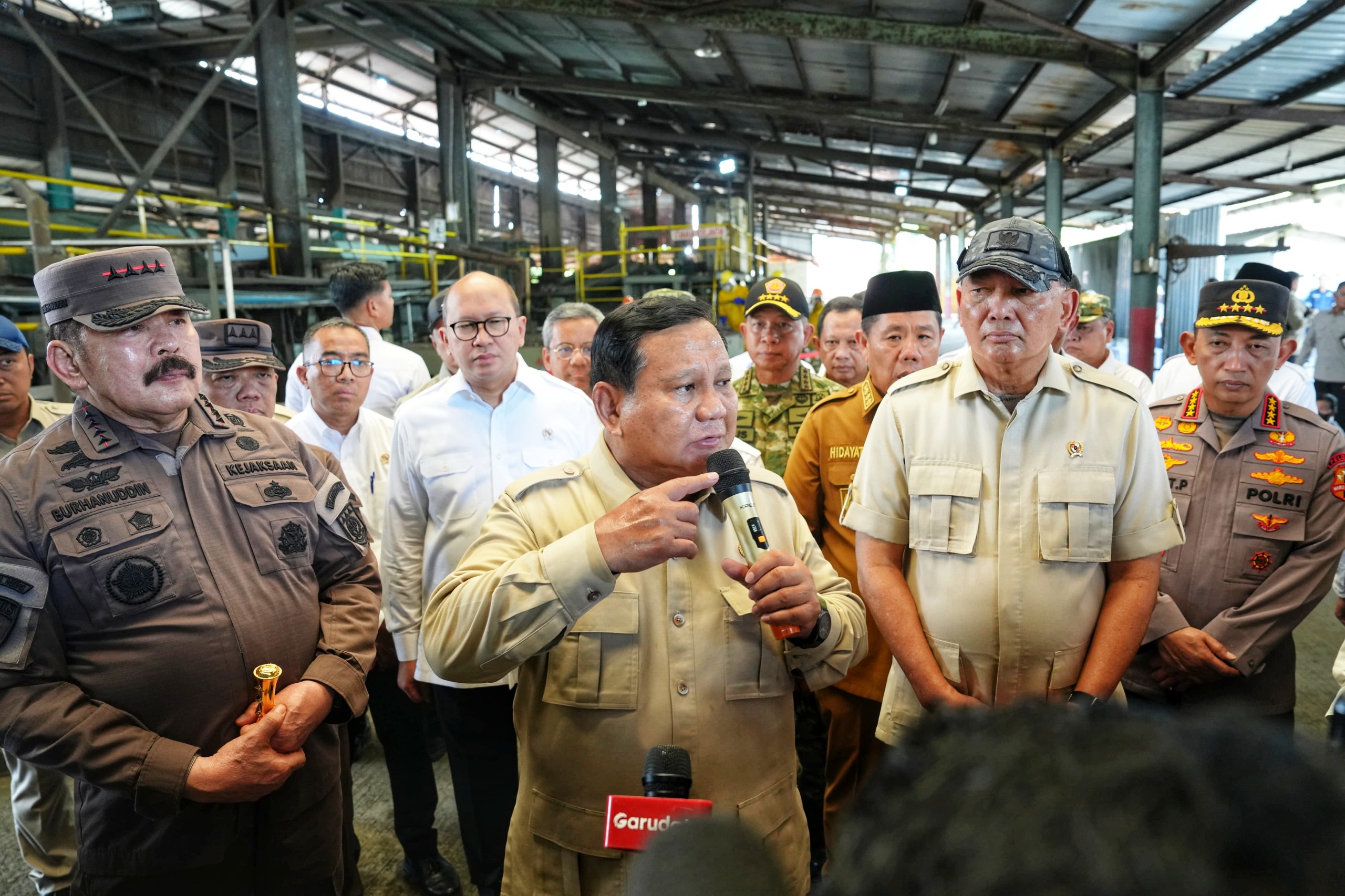 Prabowo Subianto di PT Timah