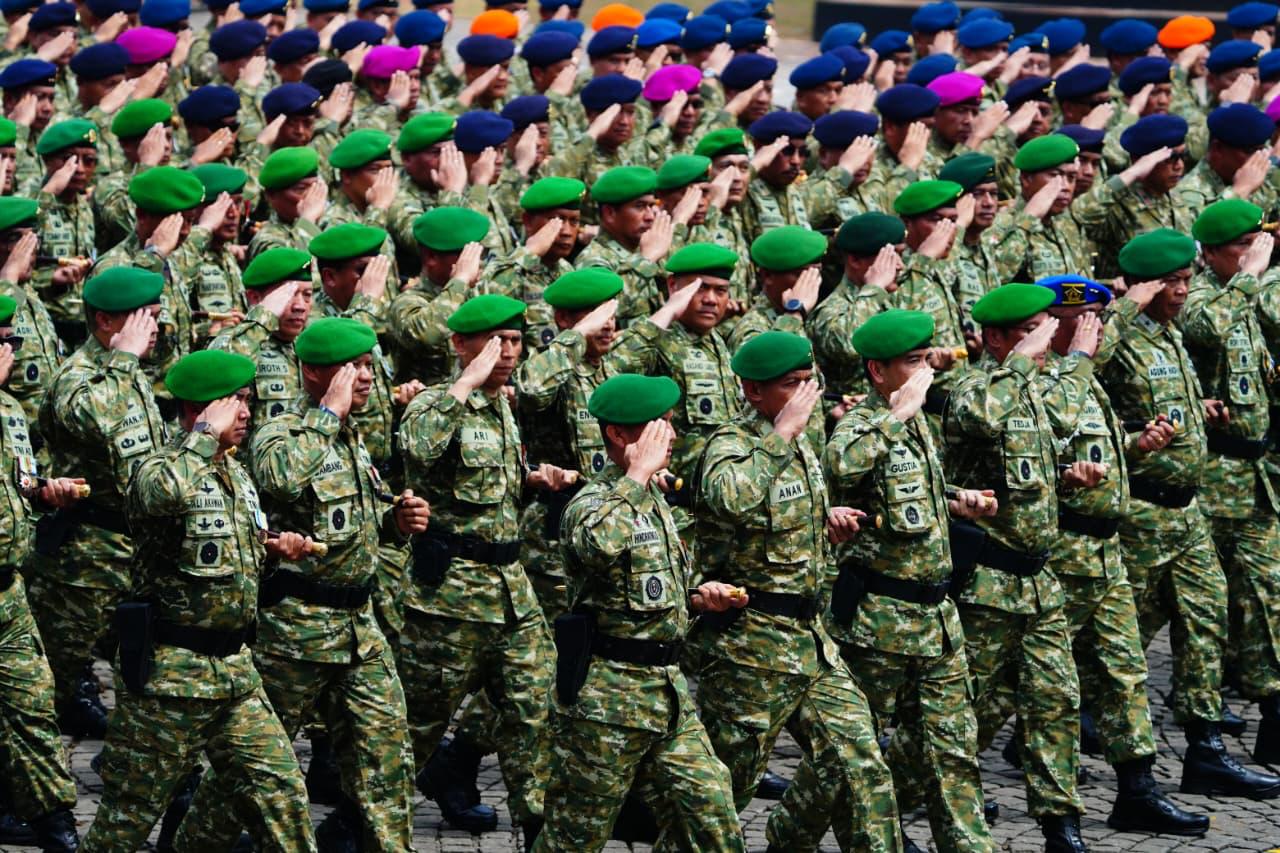 Gladi Bersih HUT TNI (SinPo.id/PuspenTNI)