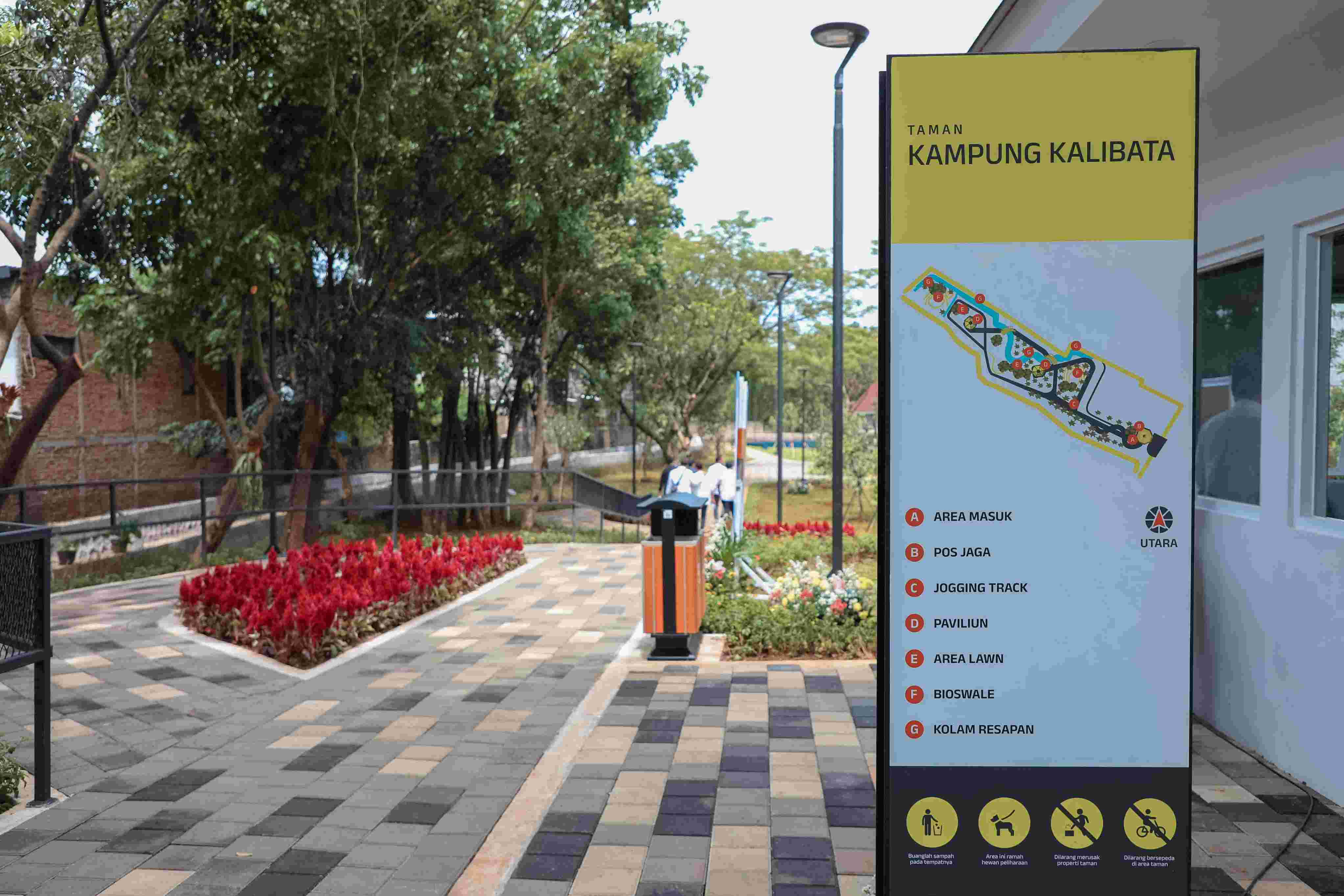 Kampung Kalibata di kawasan Jagakarsa (SinPo.id/ Dok. Pemprov DKI)