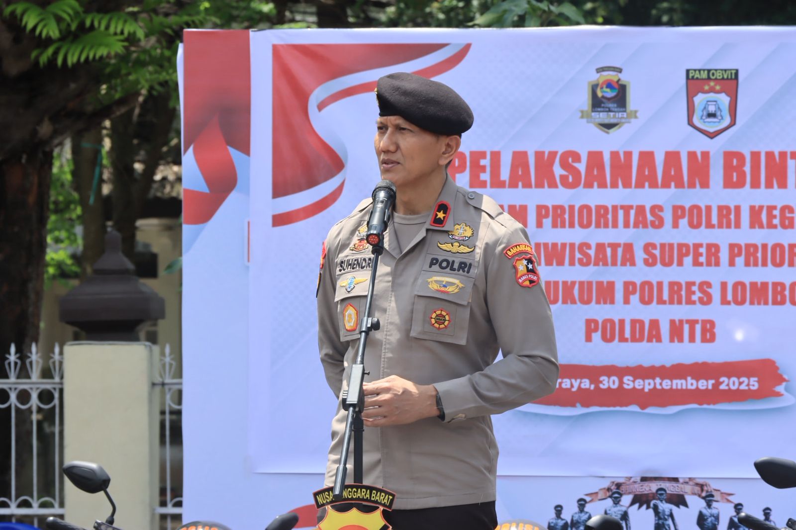 Dirpamobvit Baharkam Polri, Brigjen Pol Suhendri (SinPo.id/ Humas Polri)
