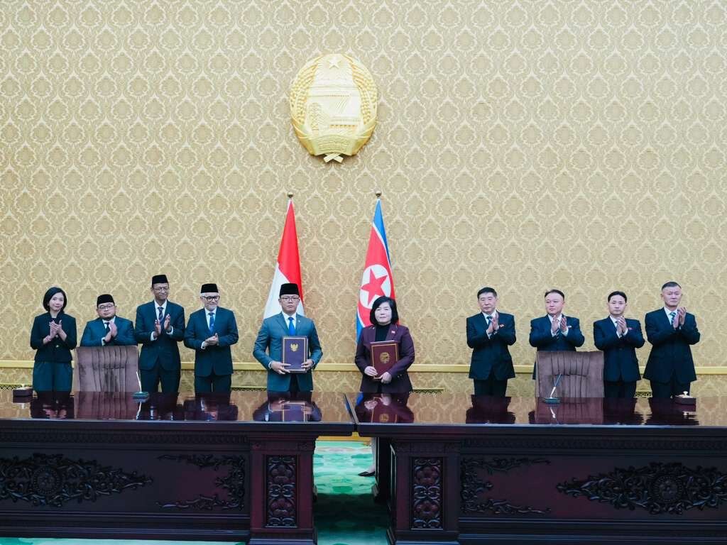 Pertemuan Menlu Sugiono dengan Menlu RRDK (Sinpo.id/Kemlu)