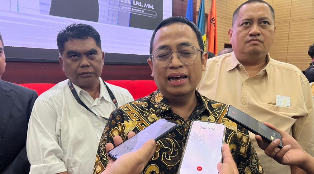 Anggota Bawaslu RI Puadi (SinPo.id/ Sigit Nuryadin)