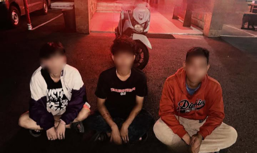 Tampang pemuda yang diamankan (SinPo.id/Dok.PMJ)