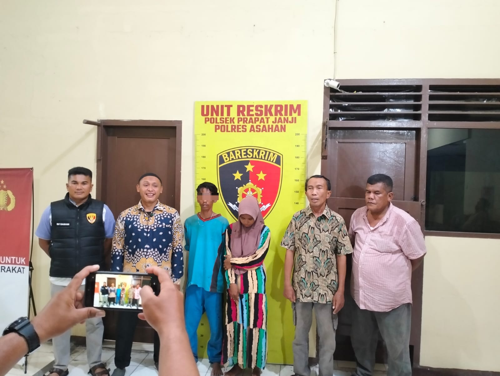 Polsek Prapat Janji tangkap pasutri pelaku pencurian di Masjid (SinPo.id/ Humas Polri)