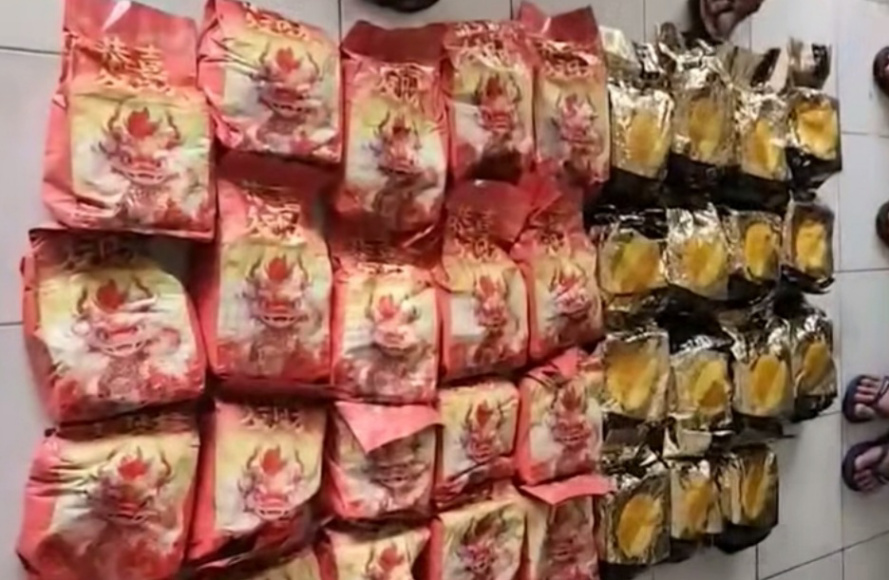 Barang bukti 35 kg sabu diamankan (SinPo.id/Dok.Polri)