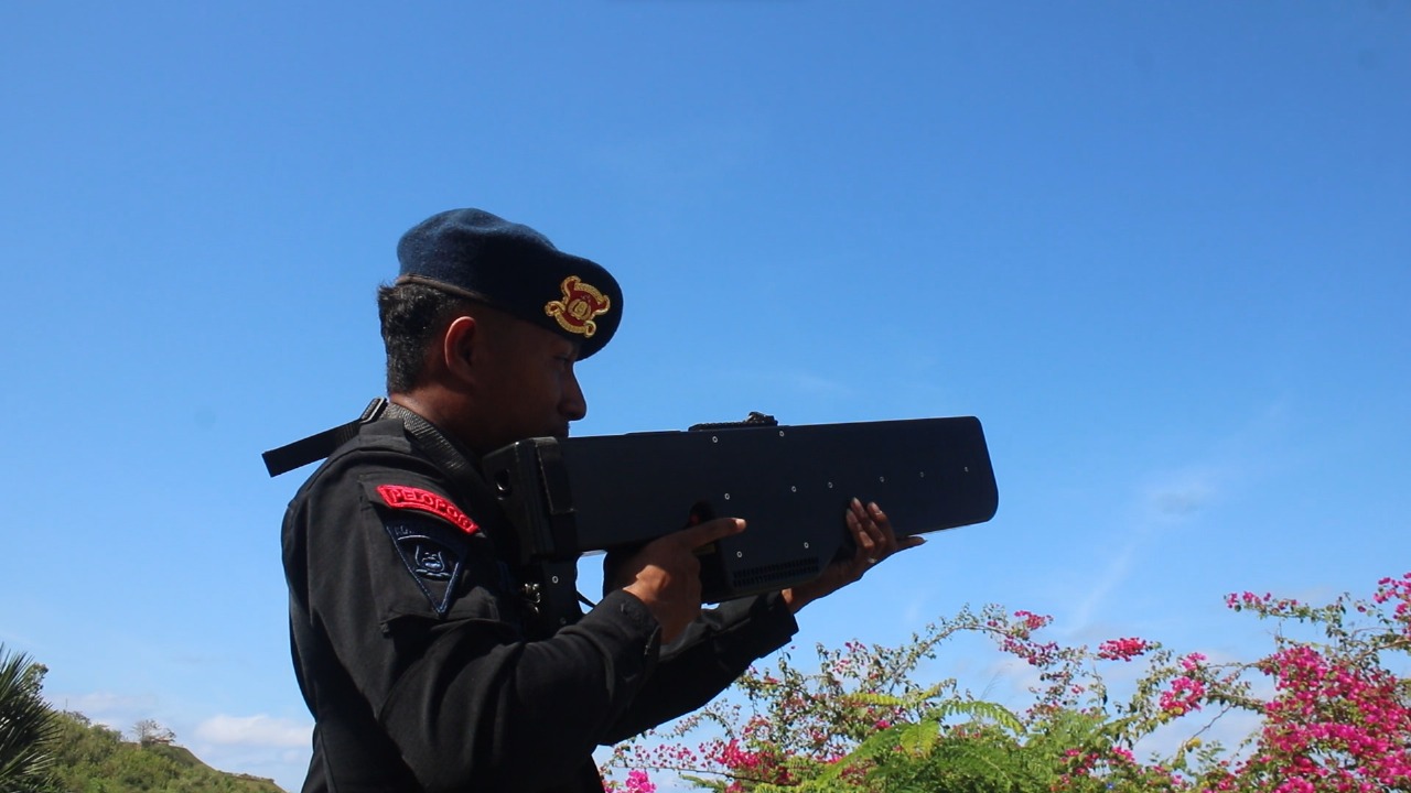 Polri amankan gelaran MotoGP Mandalika (SinPo.id/ Humas Polri)