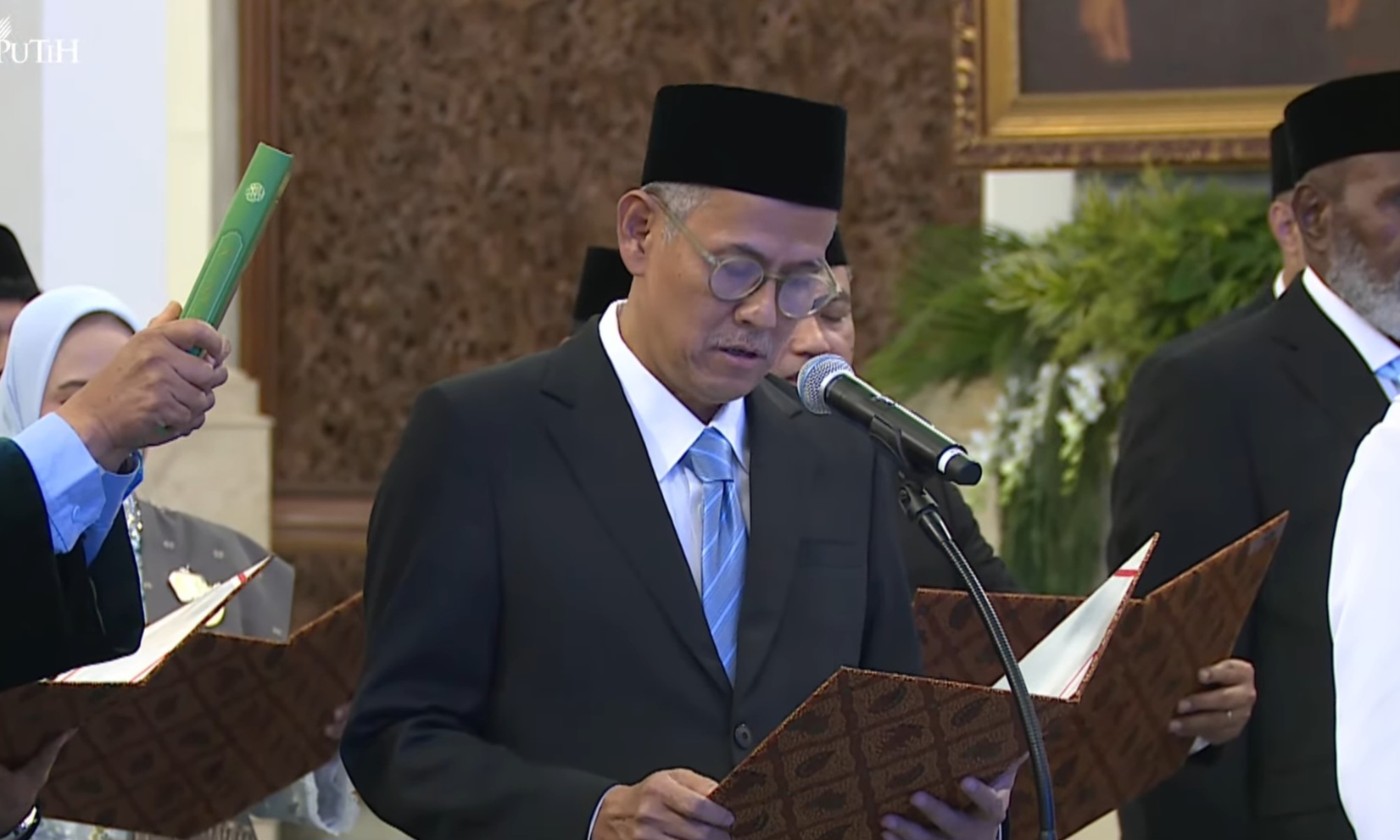 Ketua Dewan Komisioner Lembaga Penjamin Simpanan Anggito Abimanyu (Dok.YouTube Setpres)