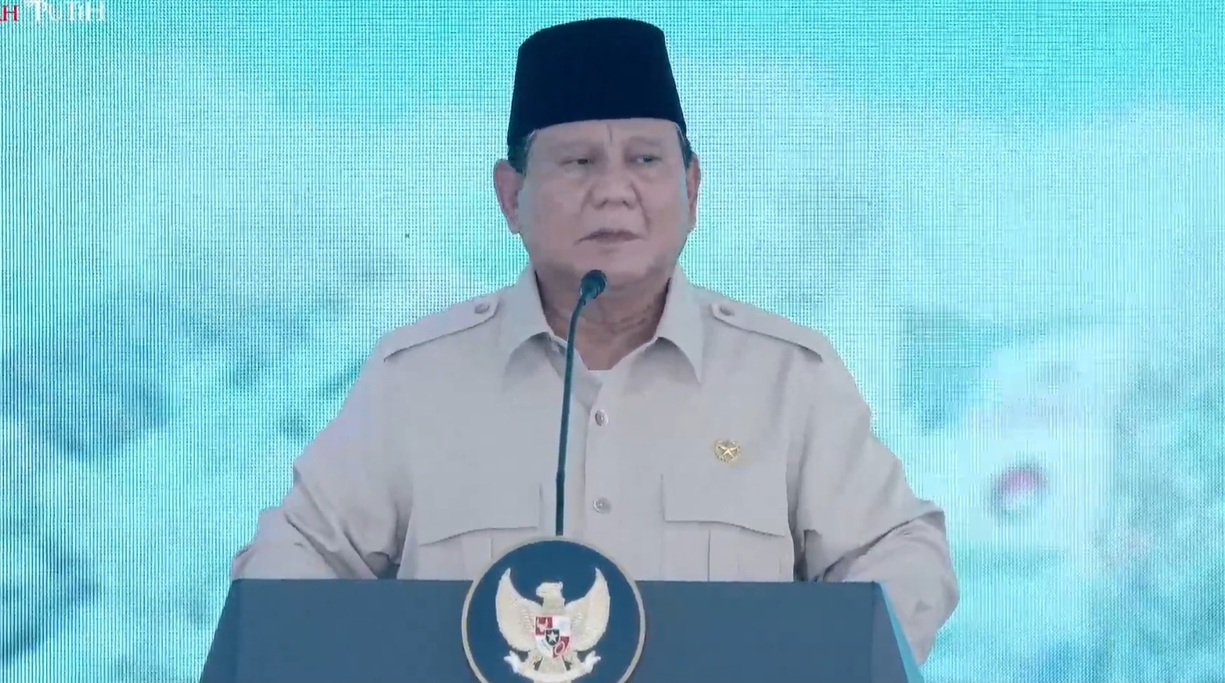 Presiden Prabowo Subianto (SinPo.id/YouTube Setpres)