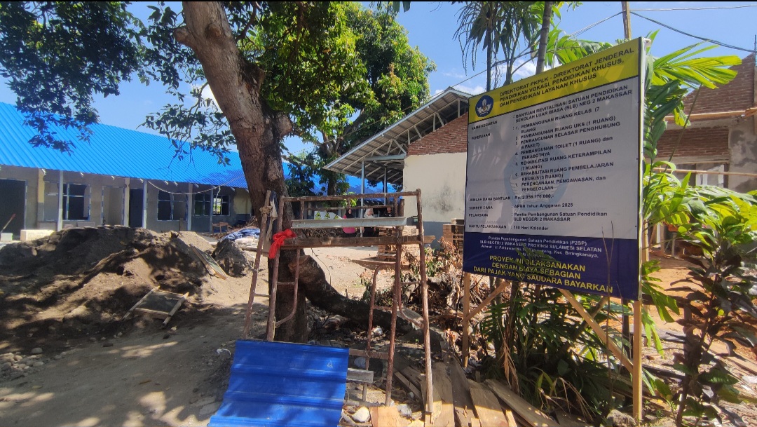 Revitalisasi Sekolah di Makassar (SinPo.id/Kemendikdasmen)