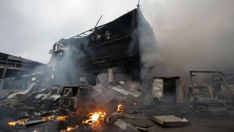 Serangan Udara Rusia ke Ky