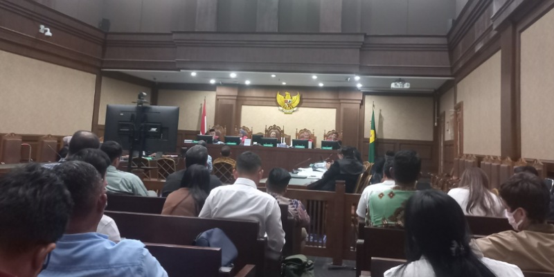 Suasana sidang di Pengadilan Tipikor, Jakarta (Sinpo.id)