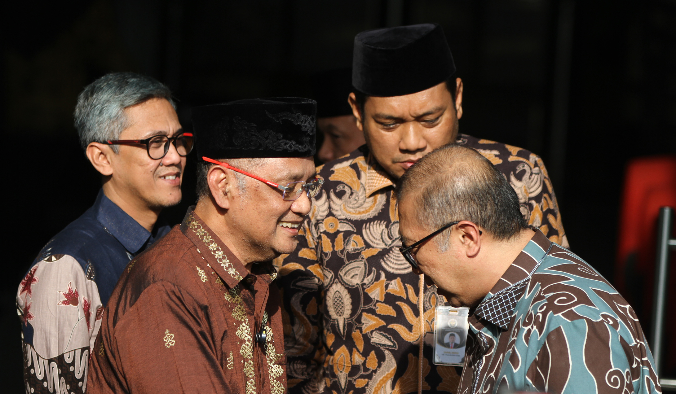 Gus Irfan sambangi KPK. (Agus Priatna/SinPo.id)