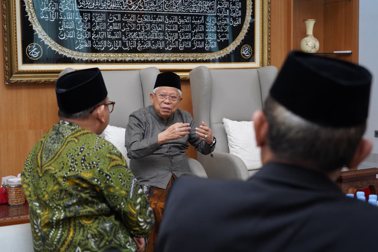 Pertemuan Forjukafi dengan wapres Maruf Amin (Sinpo.id/Tim Media)