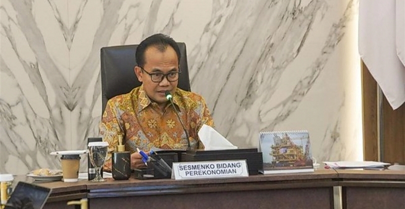 Sekretaris Kemenko Perekonomian Susiwijono Moegiarso. (SinPo.id/Kemenko Perekonomian)