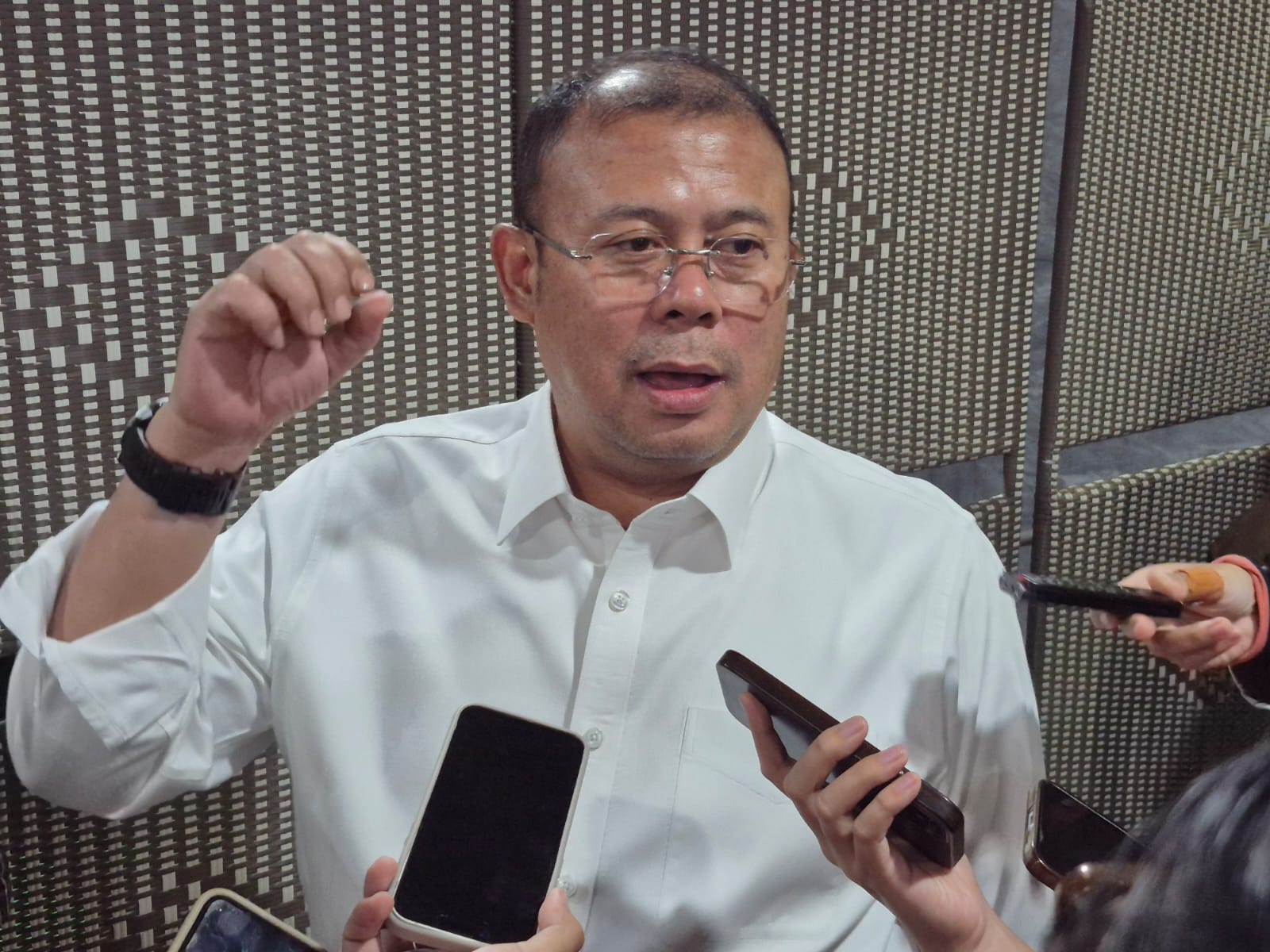 Wakil Ketua DPR RI Cucun Ahmad Syamsurijal (SinPo.id/ Galuh Ratnatika)